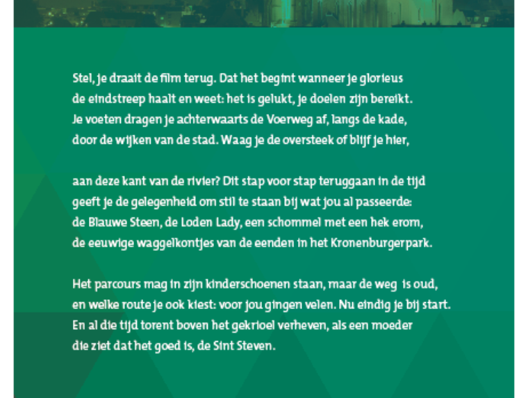 Poëziekaart Stevensloop-Tijdsverloop